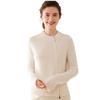 Asymmetrical Collar Double Zipper Knit Cardigan Jacket - Versatile Round Neck Cashmere Cardigan for Women, 2026 Edition