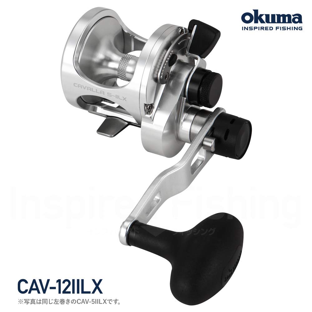 ZENITH Okuma CAVALLA CAV-12IILX/LEFT lever drag reel wide body left handle