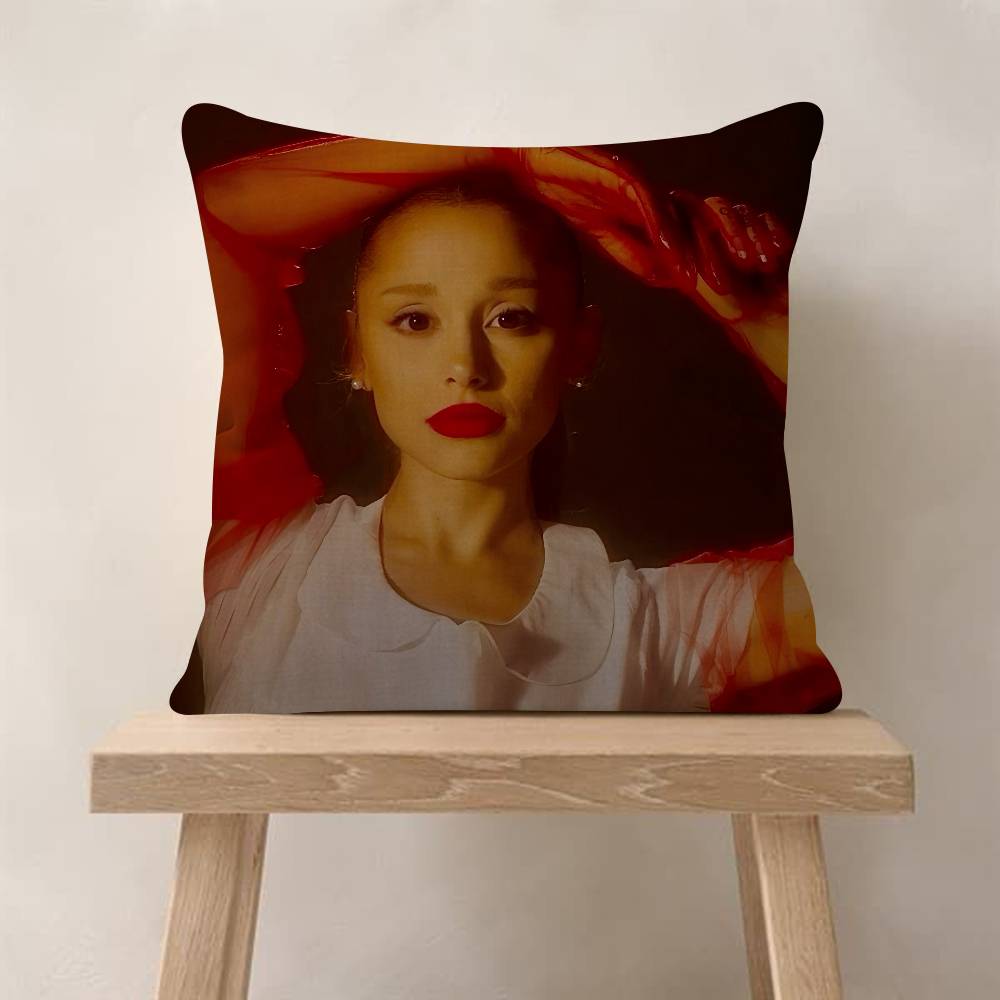 Singer A-Ariana G-Grande Cushion Cover Inches Farmhouse Decor Home Throw Pillow Covers For Couch Decorations