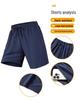 Men's Summer Ice-Cooling Sports Set: Short-Sleeved T-shirt & Sleeveless Vest with Shorts