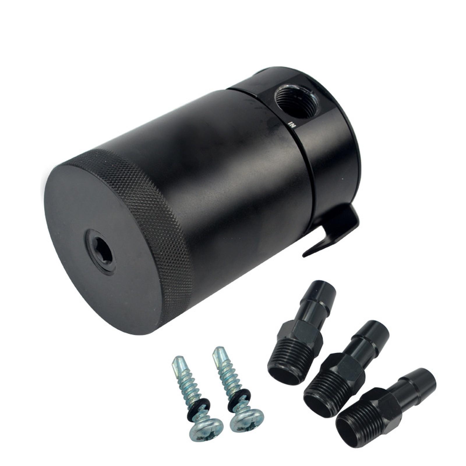 

WLR - НОВЫЙ 3/8 Впускной 2-портовый / 3-портовый Компактный Маслоуловитель 150 мл WLR -TK91 One Size чёрный