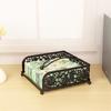 Table Napkin Holder with Windproof Arm Decor Hollow Design Fruit Weighted Large Capacity Outdoor