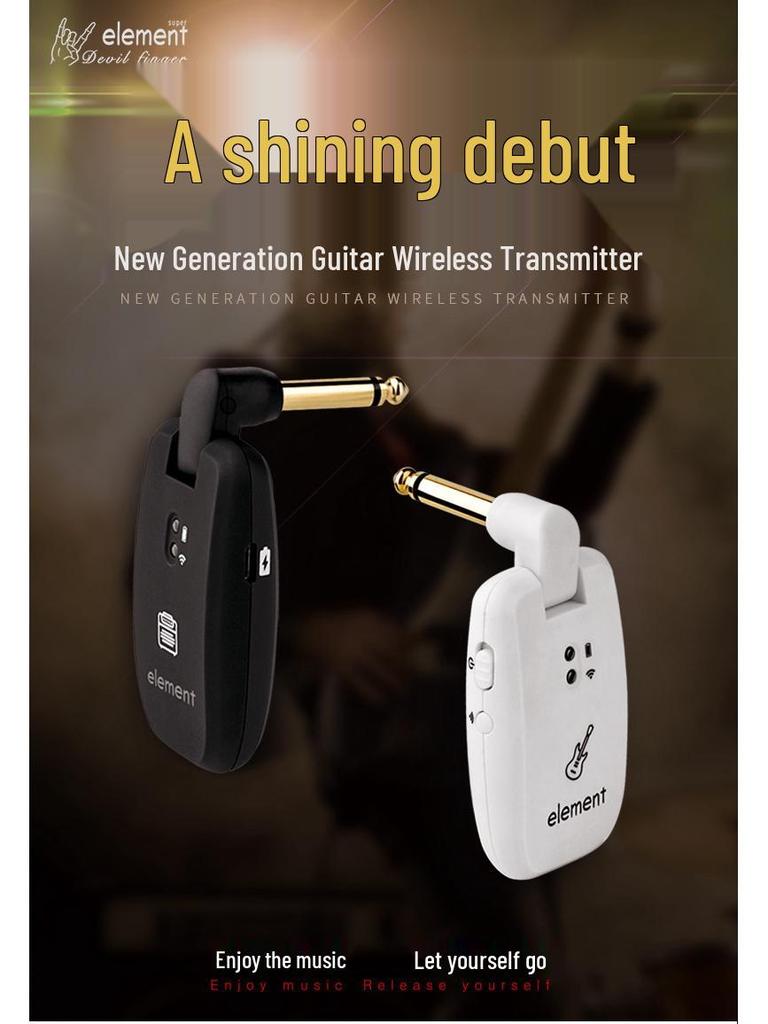 Wireless Electric Guitar Transmitter & Receiver Audio System