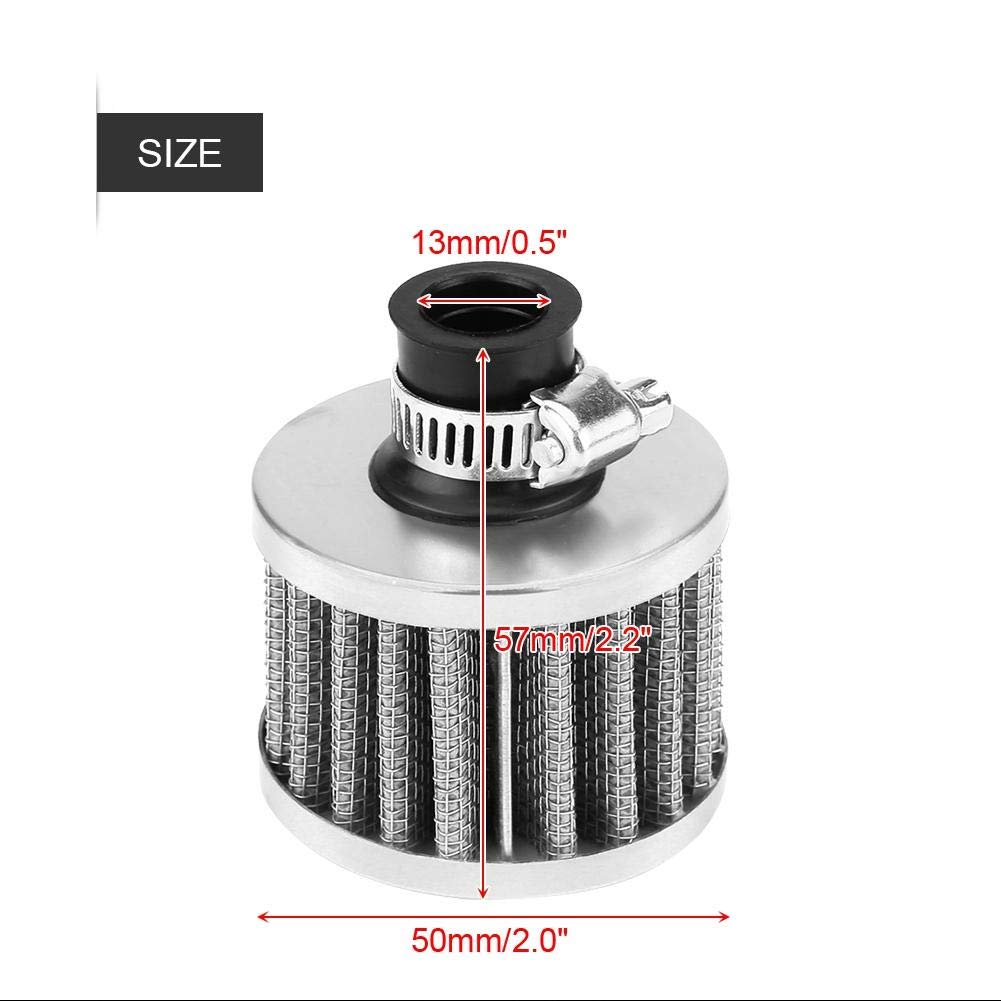 V Geby 13mm Air with Clamp On Cold Air Inlet Filter Kit Auto