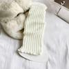 Vertical Strip Knitted Socks To Keep Warm Girls College Wind Knee Pads Long Boots Cover Over The Knee Parent-Child Pile Socks