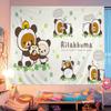 K-Kilakkuma Japanese Cartoon Printed Large Wall Tapestry Cheap Hippie Wall Hanging Bohemian Wall Tapestries Mandala Home Decor