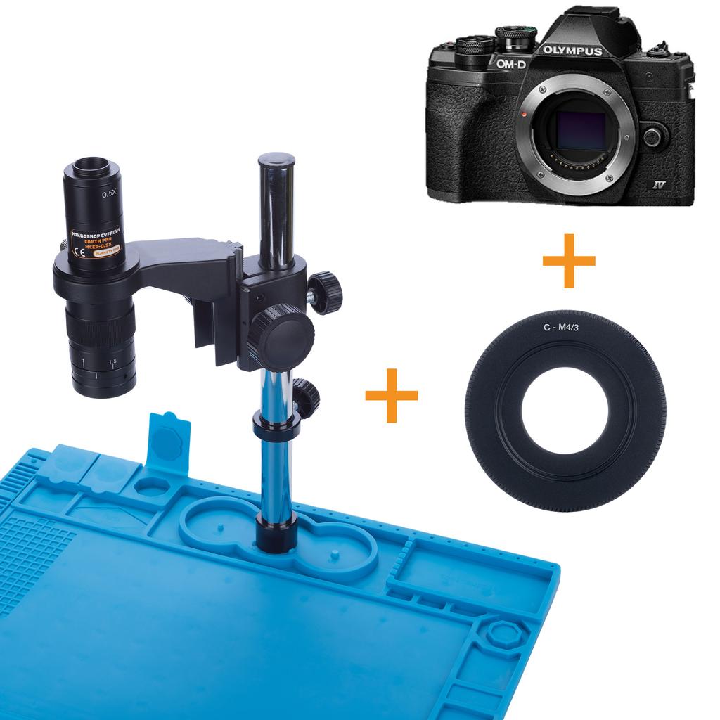 Adaptador de Montura C - Micro 4/3 C M4/3 Para Cámaras Olympus / Panasonic