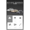 1/32 Toyota Crown Alloy Model Car Toy Diecasts Metal Casting Sound and Light Car Toys For Children Vehicle