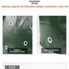 PE Potato Planting Bag Breathable Vegetable Grow Container With Handles For Root Crops Gardening Tool Dark Green Black