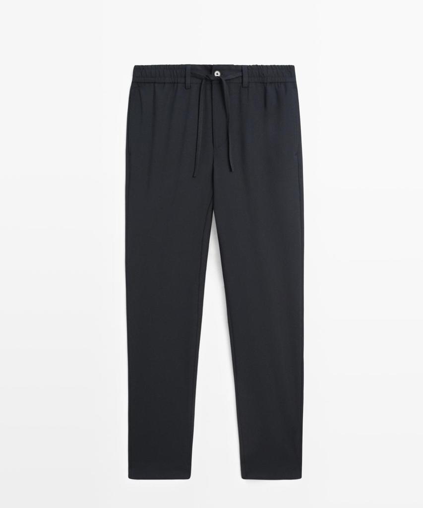 Masimodutti Cold Wool Texture Pants