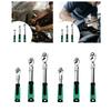 Ratchet Wrench Quick Released Long Handle Multifunctional Retractable Wrench for Factories Garage Workshops Auto Repairs