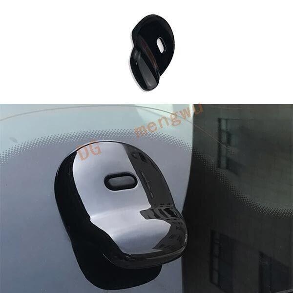 Rear Door Handle Tailgate For Benz Smart Fortwo 2015-2020 Cover Trim ABS Black