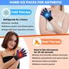 Cold Therapy Wrist Support With 30% Strongers Gels Cooling Finger Compression Ice Glove Long 2Hour Cold Retention