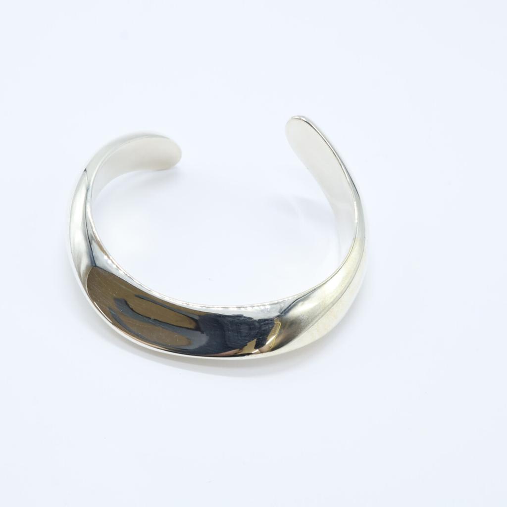 TIFFANY&Co. [Brand New] 925 Elsa Peretti Open Cuff Bangle SilverUsed