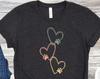 Dog Paw Heart Tee, Pet Lover and Kids Tshirt, Animal Mom Gift