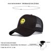 Unisex XX Smiling Face Print Baseball Net Caps Spring and Summer Outdoor Adjustable Casual Hats Sunscreen Hat