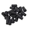 18x Walking Stick Tips,Hiking Pole Tips Protection Rubber Feet 12mm Diameter Trekking for