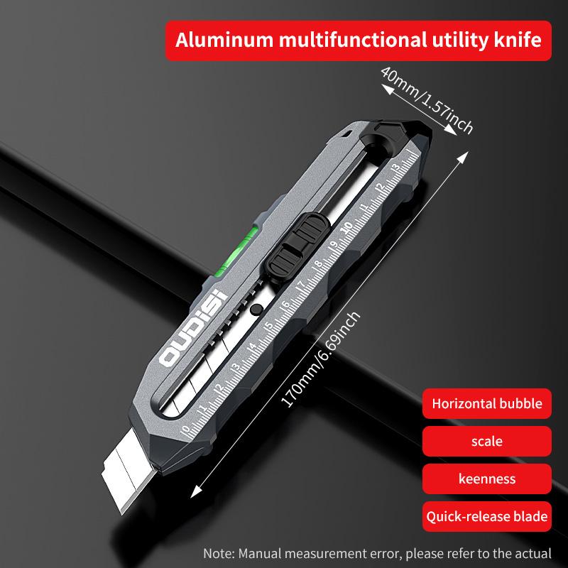 Pocket Knife Box Knife Practical Knife Telescopic Suitable for Home Office, School Stationery Knife Paper Art Knife