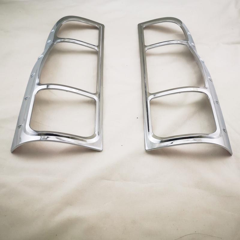 New ABS Chrome Car Accessories Plated Tail Lamp Cover Trim Paste Style For Ford Transit 2007 2008 2010 2011 2012 2014