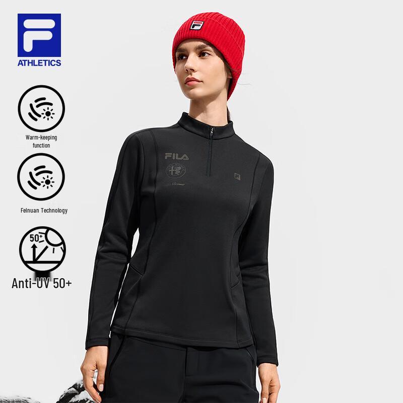 FILA Women s Winter Ski Fleece Long Sleeve Top L