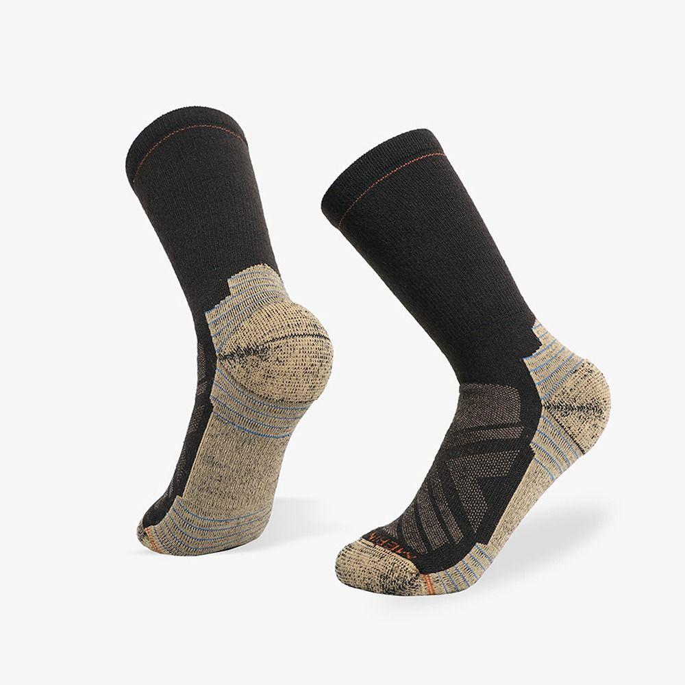 Fuzzy Merino Wool Socks Thickened Breathable Winter Warm Socks Mountaineering Outdoor Sports Socks For Men Women