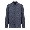 Mens Abstract Recycled Long-Sleeved Shirt