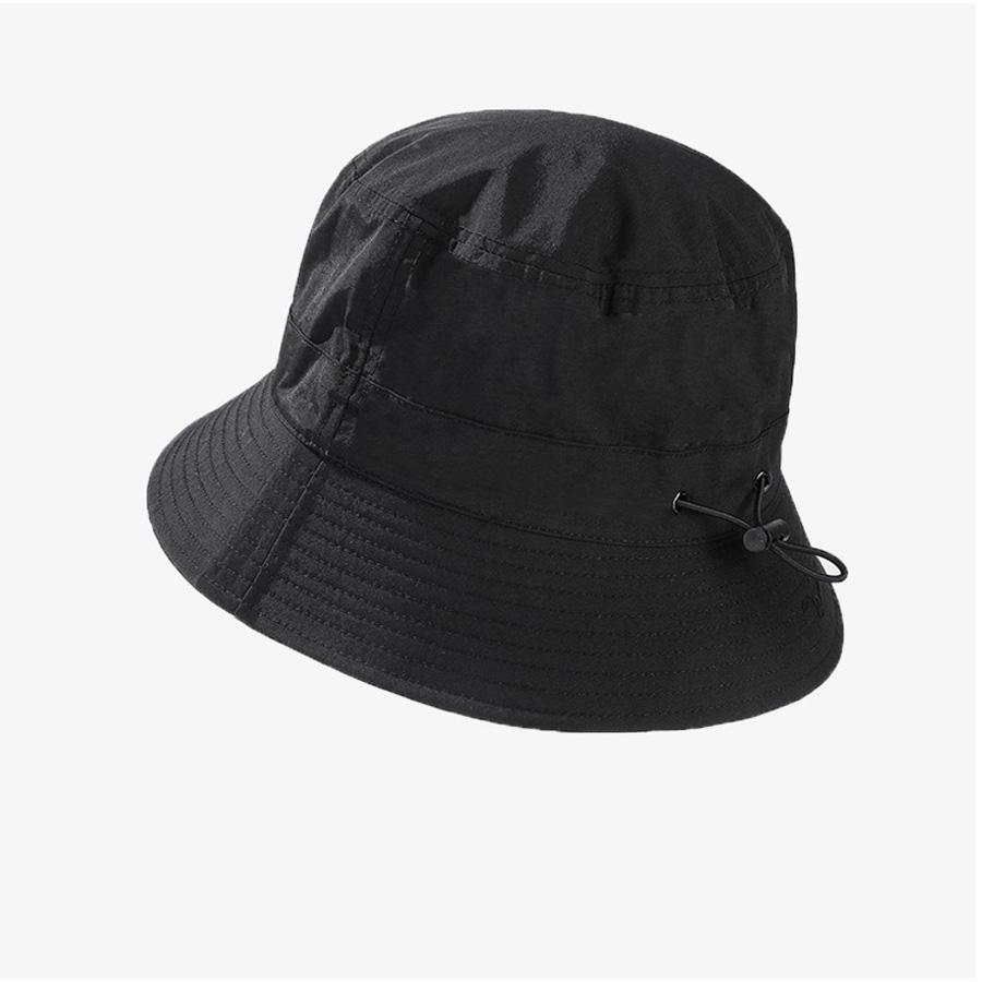 Солнцезащитный крем Рыбацкая шляпа Мужская уличная солнцезащитная кремовая однотонная солнцезащитная шляпа Женская альпинистская шляпа чёрный