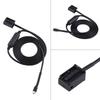 Car Black Female Auxiliary Adapter Cable For BMW E85 E86 Z4 CD X3 E83 12 Pin Line For Ipod