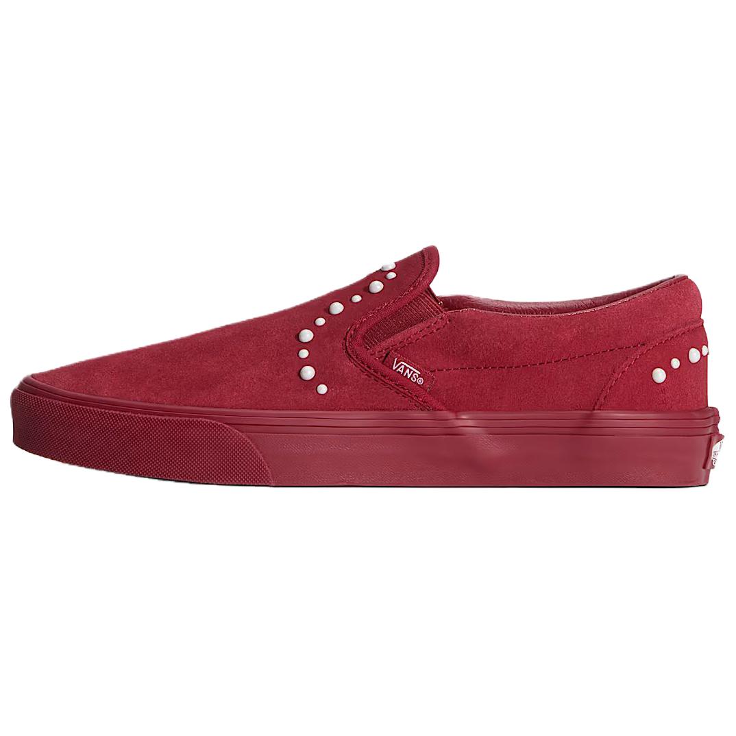 

Vans Classic Slip-On Comfortable Fit Skate Shoes Unisex sneakers Burgundy VN000ED2BRD 47