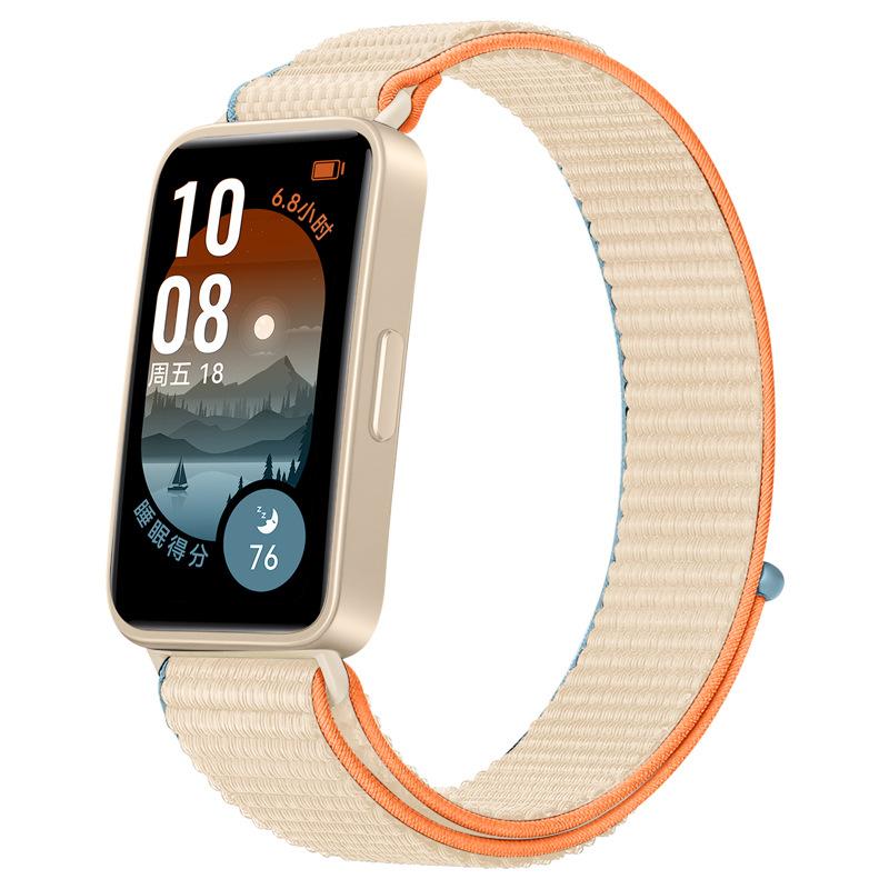 Sports Nylon Loop Strap for Huawei Band 10/9/8 Official Replacement Bracelet Belt Huawei Band 9/10 Wristband Correa Accessories