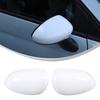 For Fiat 500 rearview mirror cover, car side rearview mirror protective case, decorative cover, ABS (change version) 2016 -2023