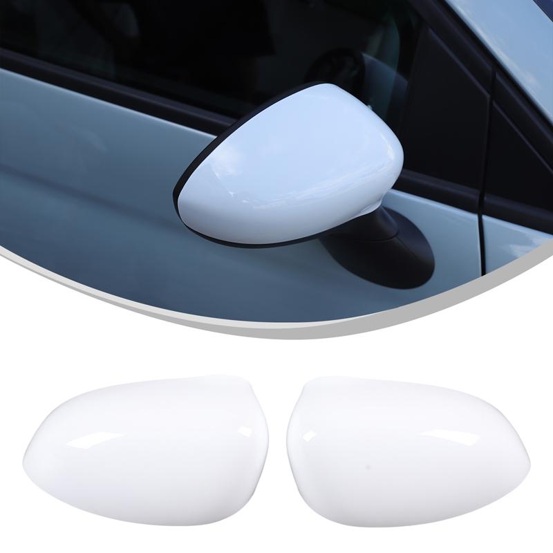 For Fiat 500 rearview mirror cover, car side rearview mirror protective case, decorative cover, ABS (change version) 2016 -2023