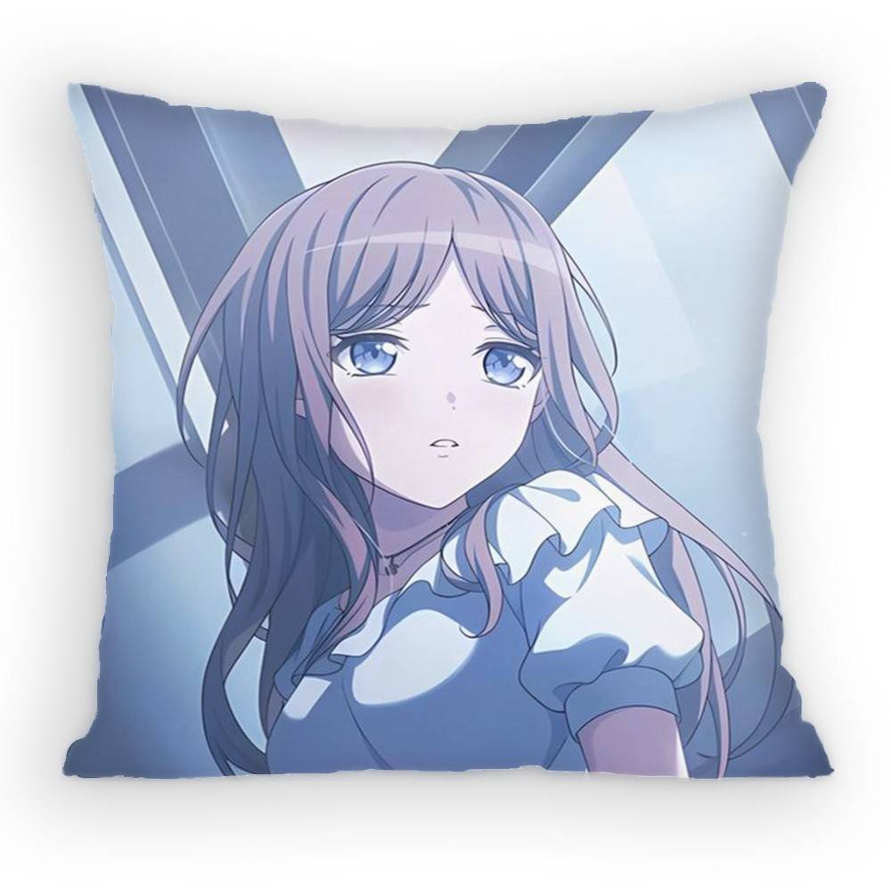 BanG Dream Its Mygo Pillow Case Sofa Living Room Bedroom Headboard Backrest Cushion Square Cushion Nap Time