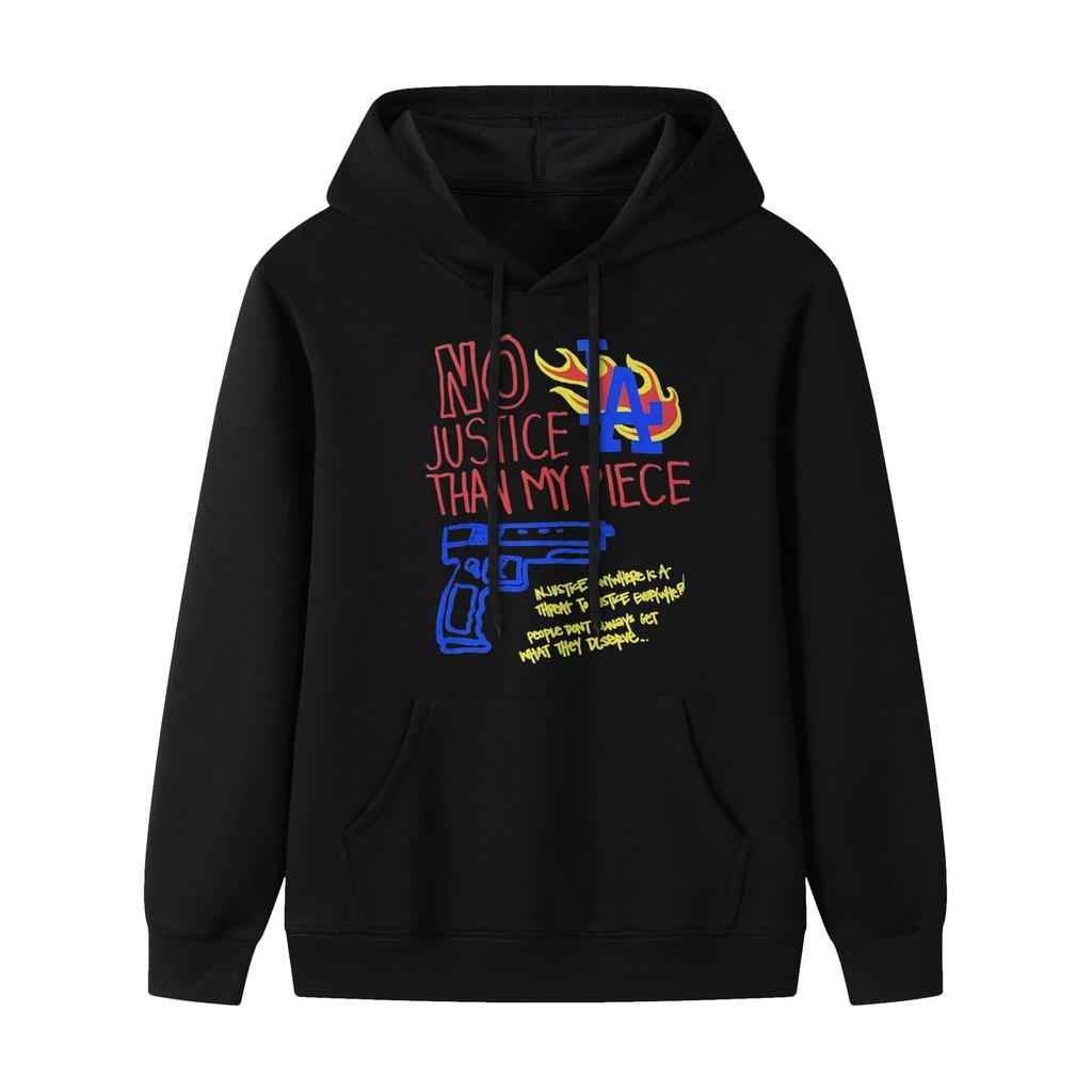 Graphic Printed Hoodie for Unisex and woUnisex Autumn and Winter Harajuku Hooded Sweatshirt for Unisex's Retro Jacket for Street Wear