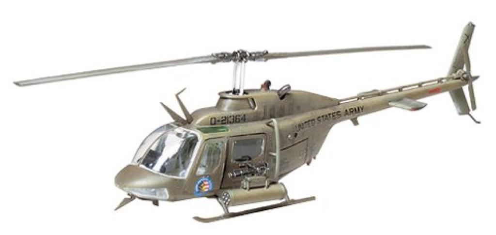 Tamiya Warbird Collection 12 Army Bell Kiowa Plastic Model Kit 60712 1/72 No. U.S. 0H-58