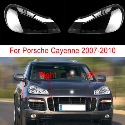 Для Porsche Cayenne 2007 2008 2009 2010 Автомобильный Передний Колпак Фары Лампы Прозрачная Стеклянная Линза Колпак Лампы Автоаксессуары