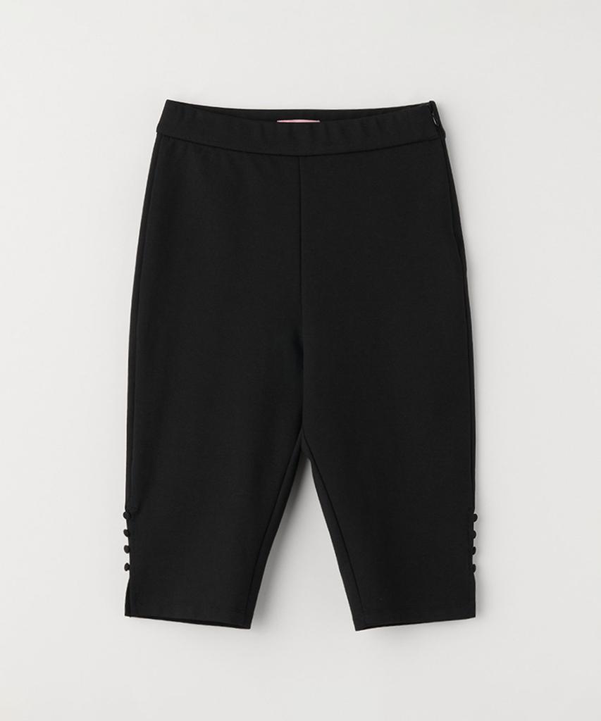 Selliteiljeu Slit Biker Pants_Black