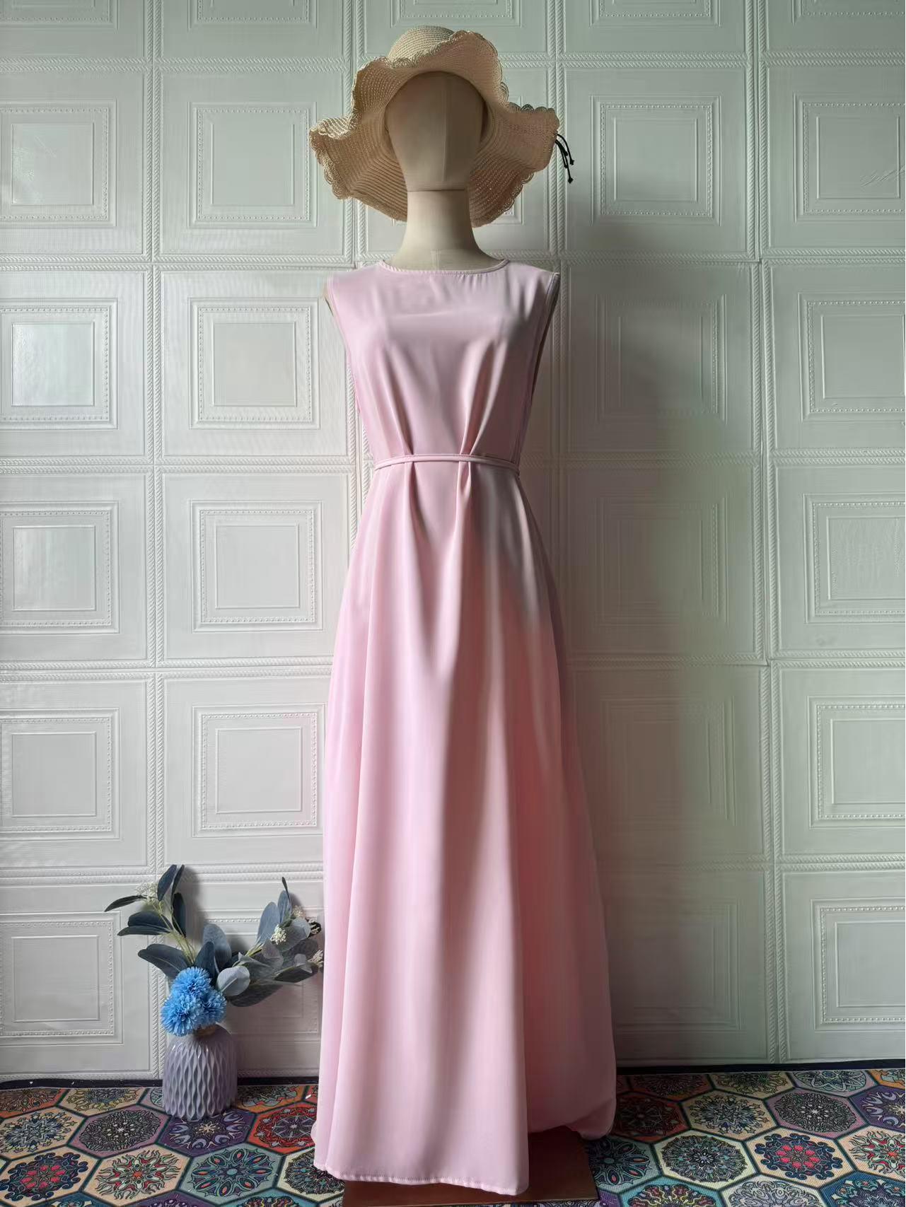 2025 Summer Sleeveless Long Dress - Casual & Comfortable New Design for European and American Women XXL