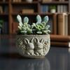 Silicone Aromatherapy Candle Mold Bunny Couple Plaster Mold New Resin Mold  Home Decor
