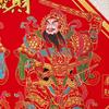 Traditional God Door Sticker Chinese Style Chinese New Year Couplet Gold Stamping Sticker  Office