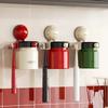 Wall Mounted Toothbrush Storage Rack Set Multifunctional Space Saving Tooth Cup Holder Set No Drill Washing Cup