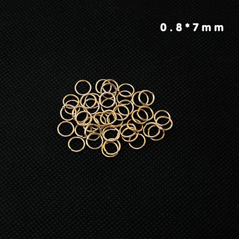 Jump Rings Silver Split Rings Connectors For Diy Jewelry Finding Making Accessories