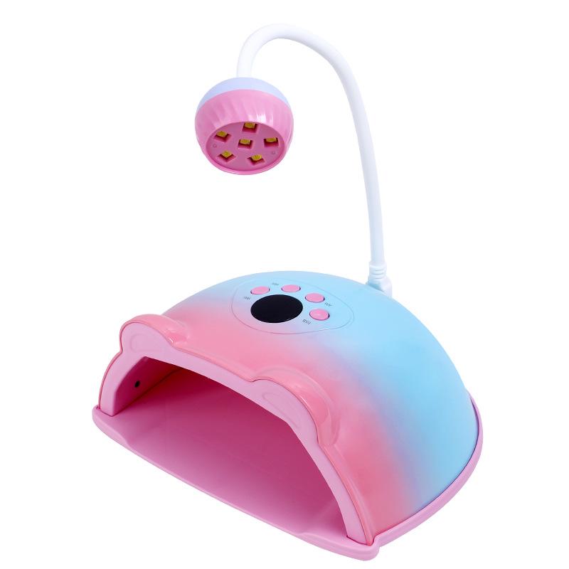 

Двухрежимная вращающаяся лампа для ногтей и сушка для геля для накладных ногтей