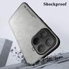 KEYSION Luxury Retro PU Leather Phone Case for Xiaomi 15T Pro Soft Silicone+PC Shockproof Phone Back Cover for Xiaomi 15T 15TPro
