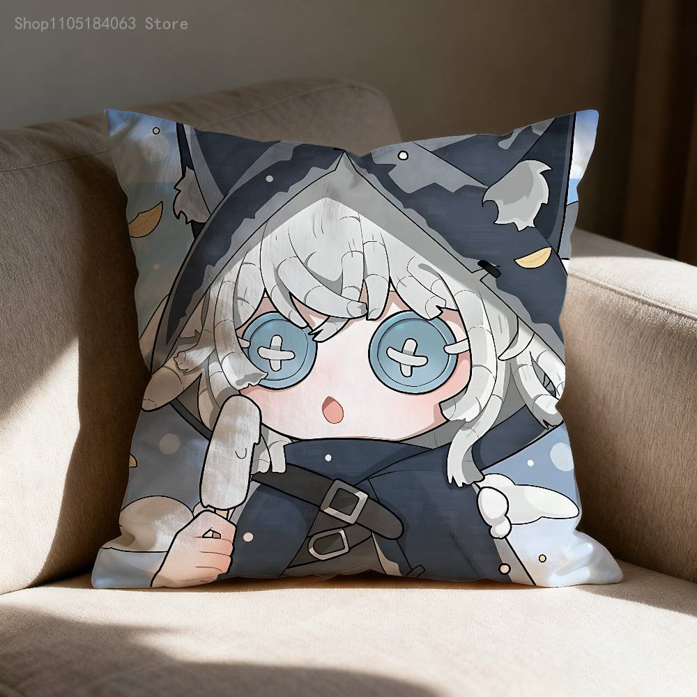 I-Identity V Throw Pillow Case For 45x45cm 55x55cm 30x30cm Square Car Pillowcase Home Bedchamber Decor Gift