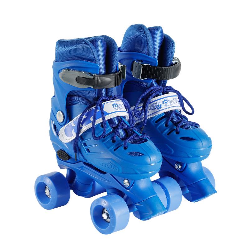 Children s Flashing Double Row Roller Skates with LED Wheels for Boys and Girls 30-34 S