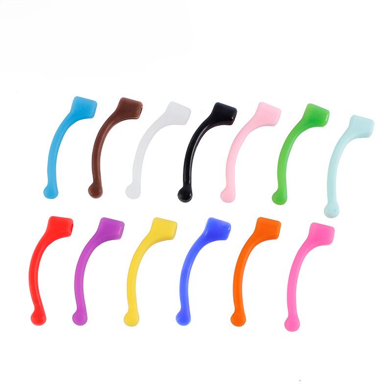 New Large-Sized Anti-Slip Glasses Cover With Ear Hooks For Playing Ball And Running, Sports Protective Cover, Multi-Color Silicone Soft Glasses Cover