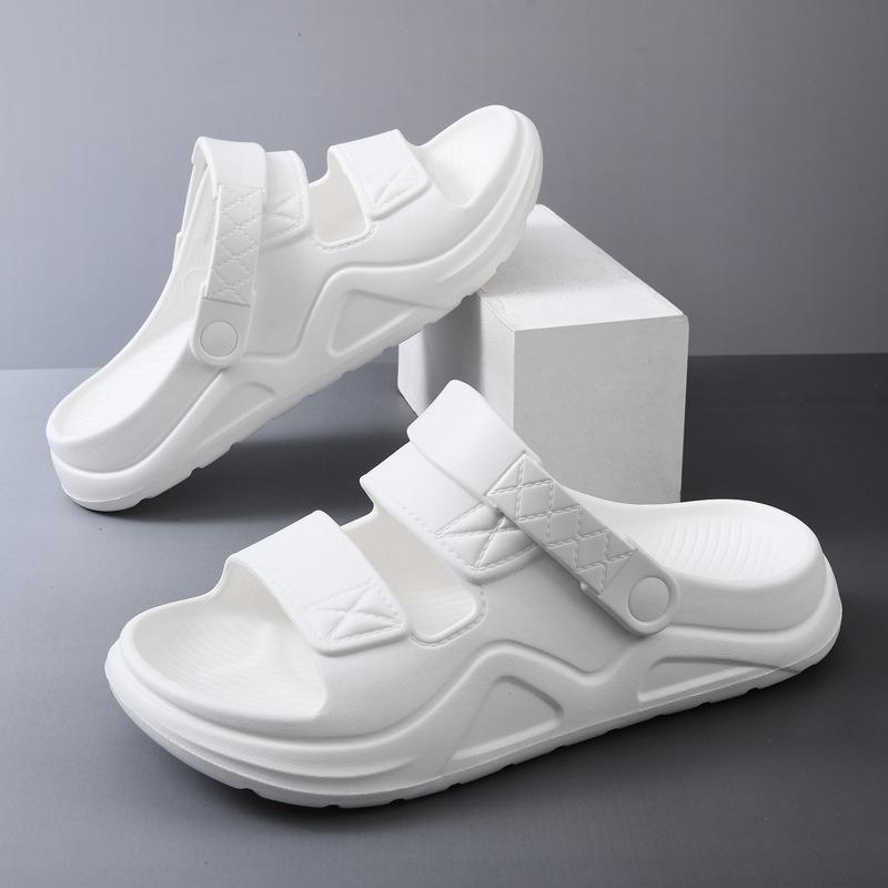 Sandals men's summer casual outdoor wear beach slippers lightweight thickened breathable dual-purpose non-slip driving cool slippers