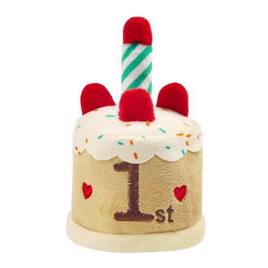 

Плюшевая кукла в виде торта на день рождения Мягкая устойчивая к укусам игрушка для питомца износостойкая игрушка для собаки со свечой Интерактивная забавная игрушка-компаньон для маленьких и средних кошек и собак B