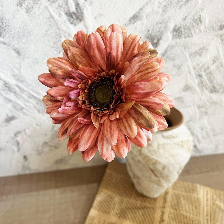 Роскошный Марокканский Африканский Хризантема Розовый Коричневый Свадебный Ретро Домашний Декор Цветочный Букет Ваза Композиция Francia 6pcs